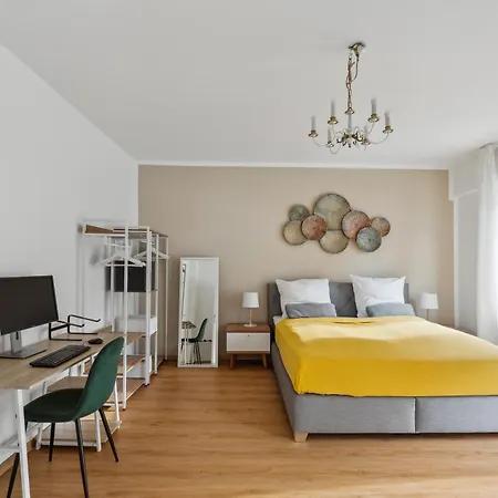 Nearcityapt, Parkplatz, 6personen, Naehe Messe * Frankfurt am Main